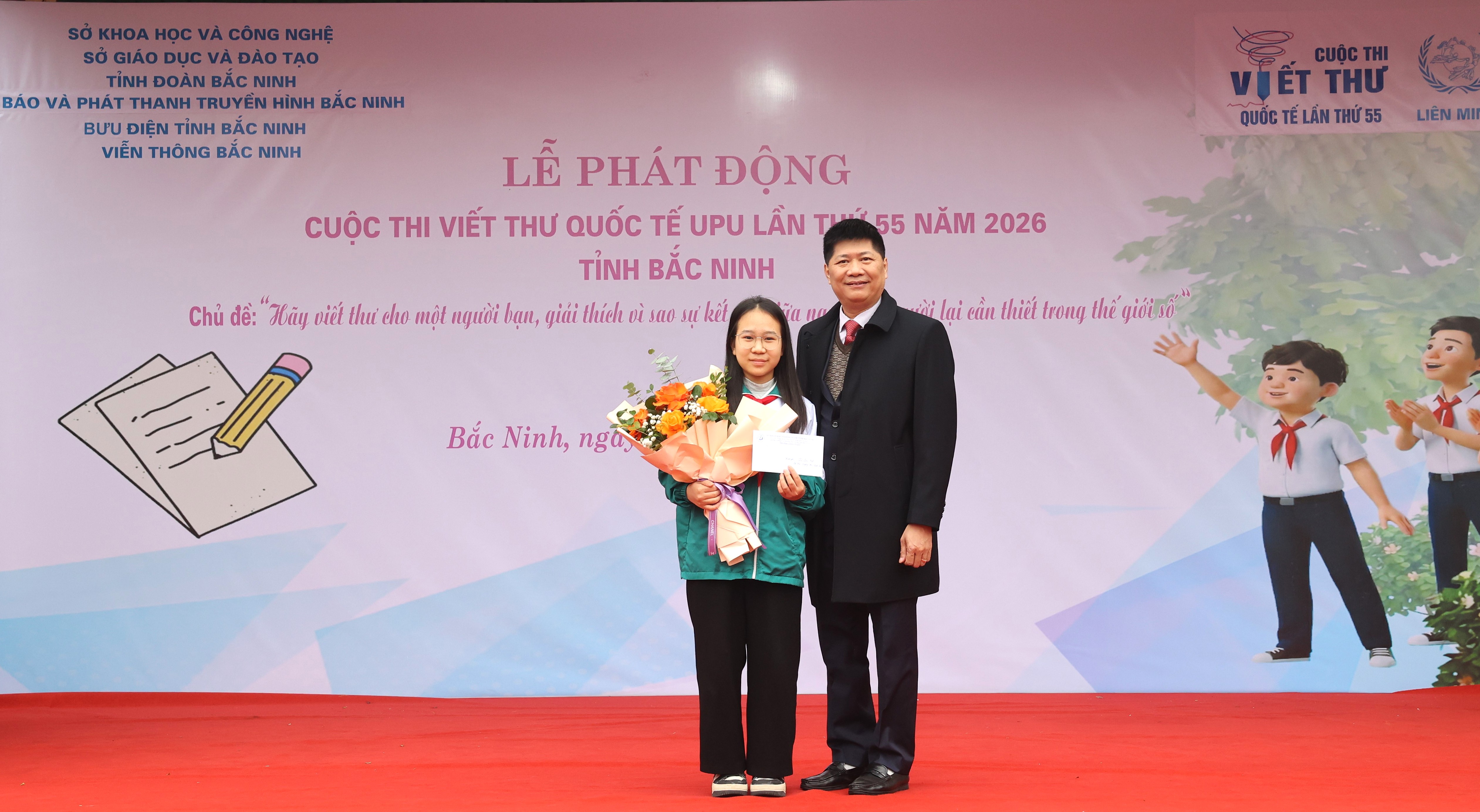Bắc Ninh phát động Cuộc thi Viết thư quốc tế UPU lần thứ 55 năm 2026