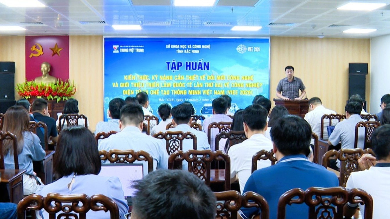Sở KH&CN tập huấn về đổi mới công nghệ và tổ chức sản xuất doanh nghiệp
