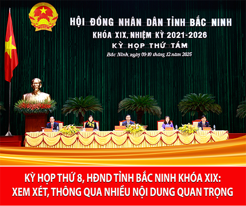 Kỳ họp thứ 8 HĐND tỉnh Bắc Ninh khóa XIX, nhiệm kỳ 2021 - 2026 thông qua 49 Nghị quyết quan trọng.mp4