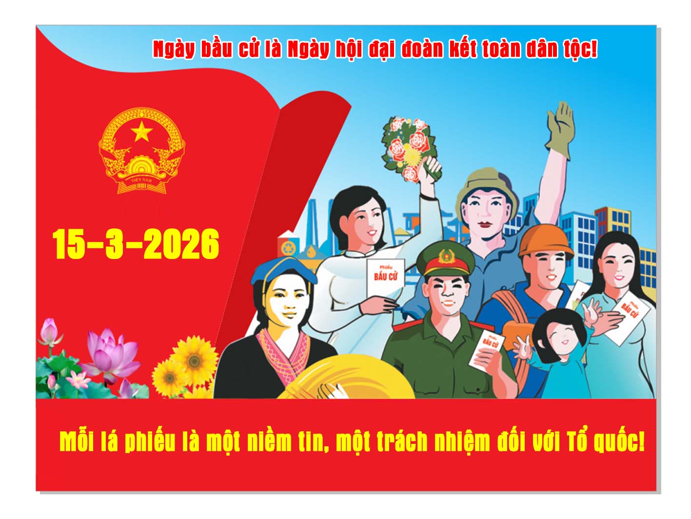 Bầu cử quốc hội khóa XVI và HĐND các cấp nhiệm kỳ 2026-2031