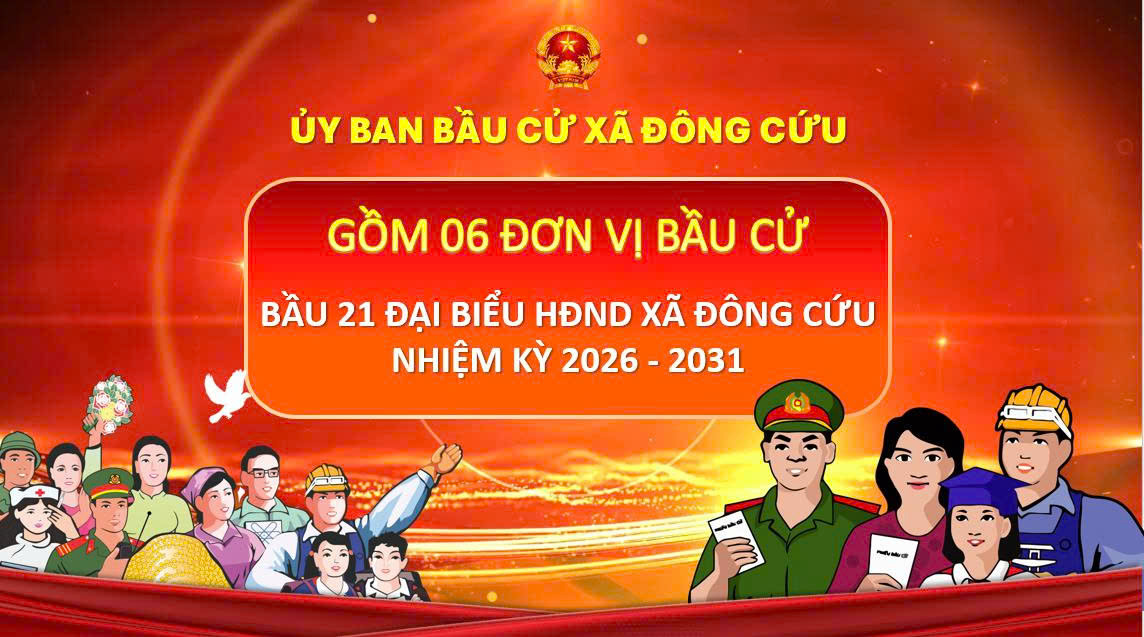 THÔNG BÁO BẦU CỬ